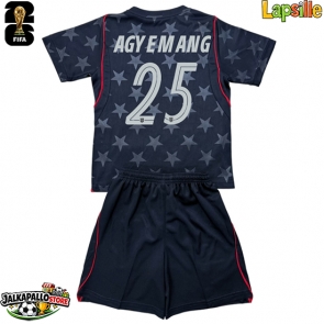 Yhdysvallat Patrick Agyemang #25 Vieraspaita Lapsille MM-kisat 2026 Lyhythihainen (+ shortsit)